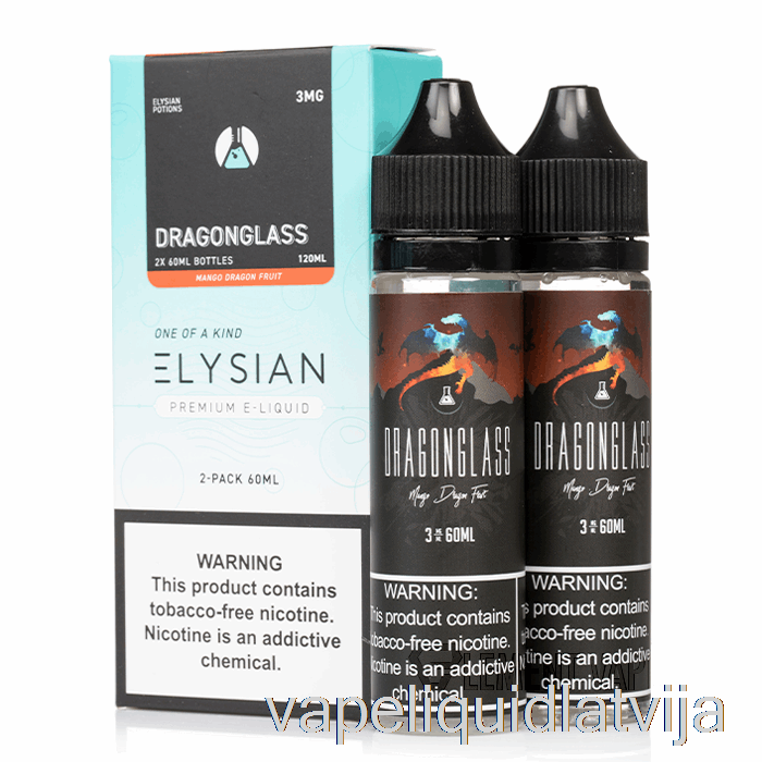 Dragonglass - Elysian Labs - 120ml 0mg Vape šķidrums